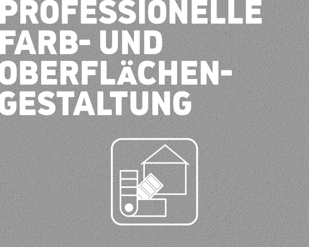 Professionelle Farb- und Oberflächengestaltung
