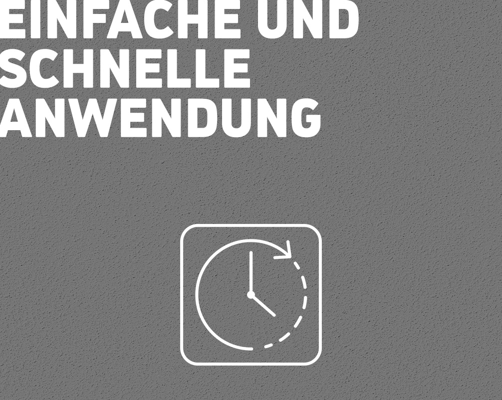 Einfache und schnelle Anwendung