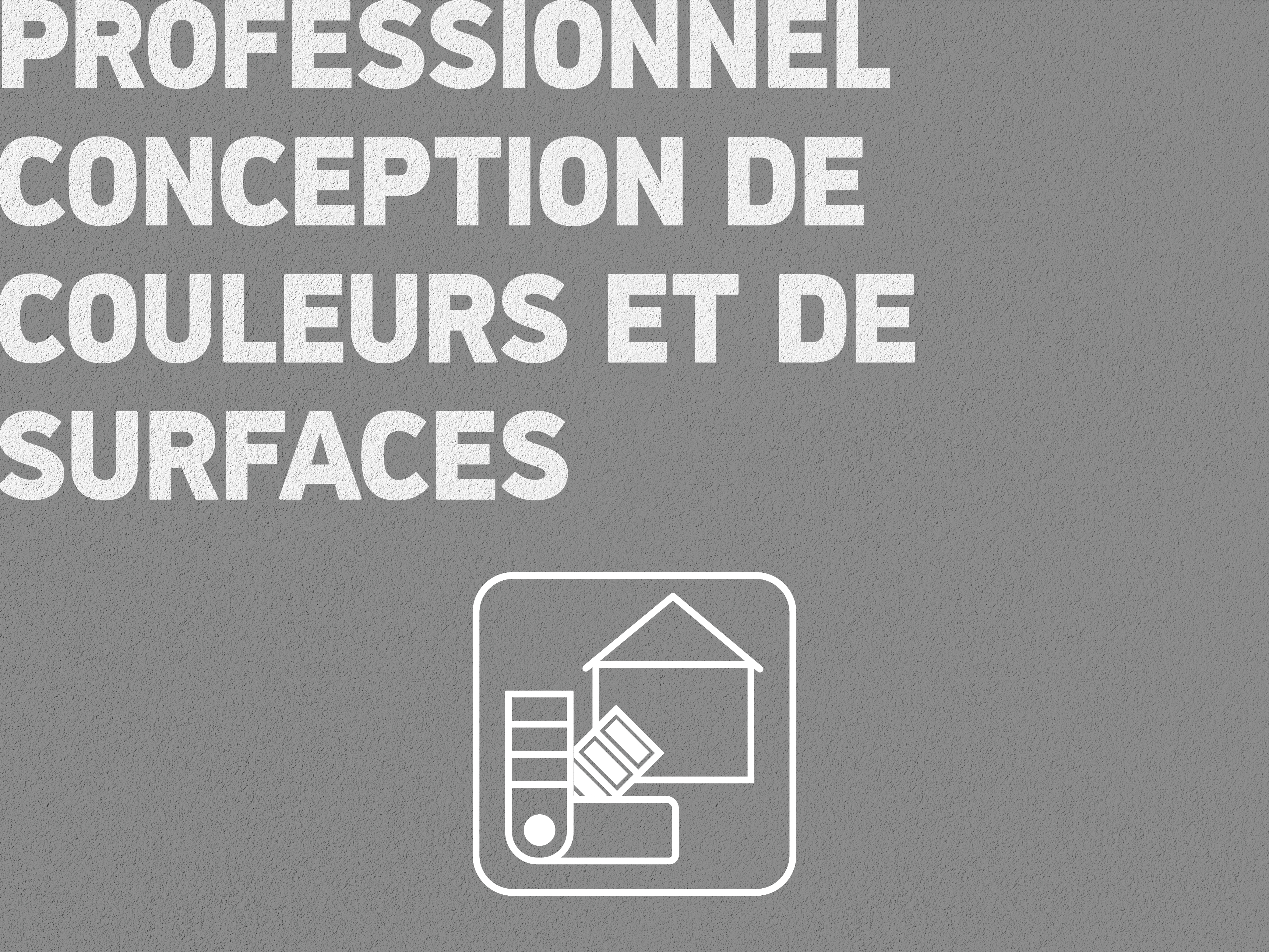 Conception professionnelle des couleurs et des surfaces